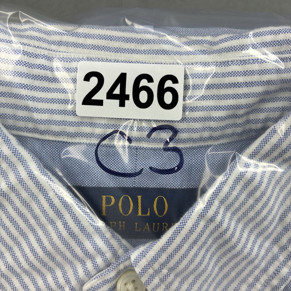 Polo Ralph Lauren Classic Fit Oxford Fun Shirt Men's XL Colorblock Pastel - Picture 10 of 10